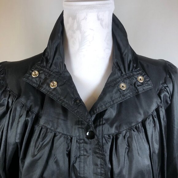 Vintage S.B. II by Bitterman Black Coat – Made in Korea – Size 9/10 – 1980 - Picture 6 of 14